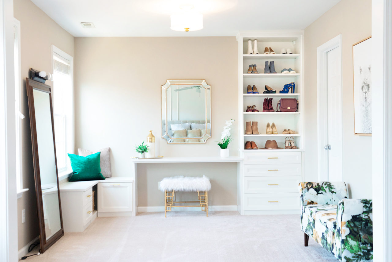 https://www.sarakatestyling.com/wp-content/uploads/2019/02/Master-bedroom-sitting-area-shoe-closet-1280x854.jpg